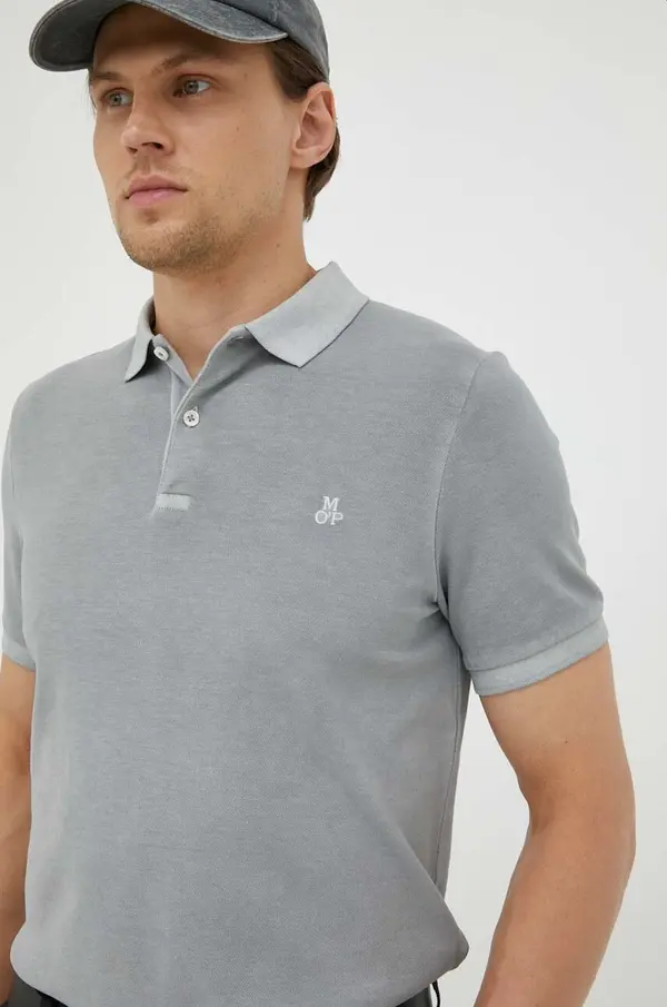 Marc O'Polo Marc O'Polo polo majica za muškarce od pamuka s elastanom