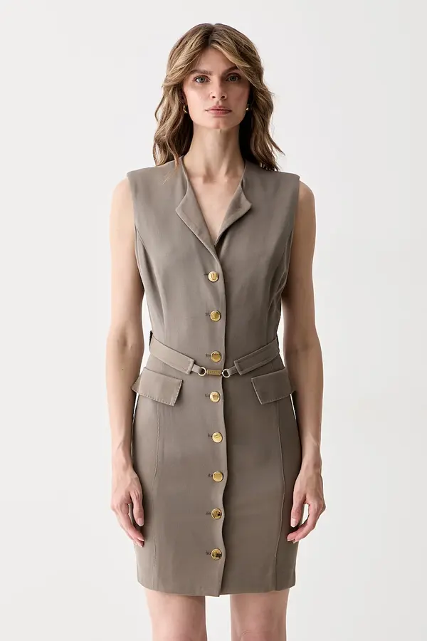 Marciano by Guess Marciano by Guess haljina u stilu košulje s vunom RASHIDA