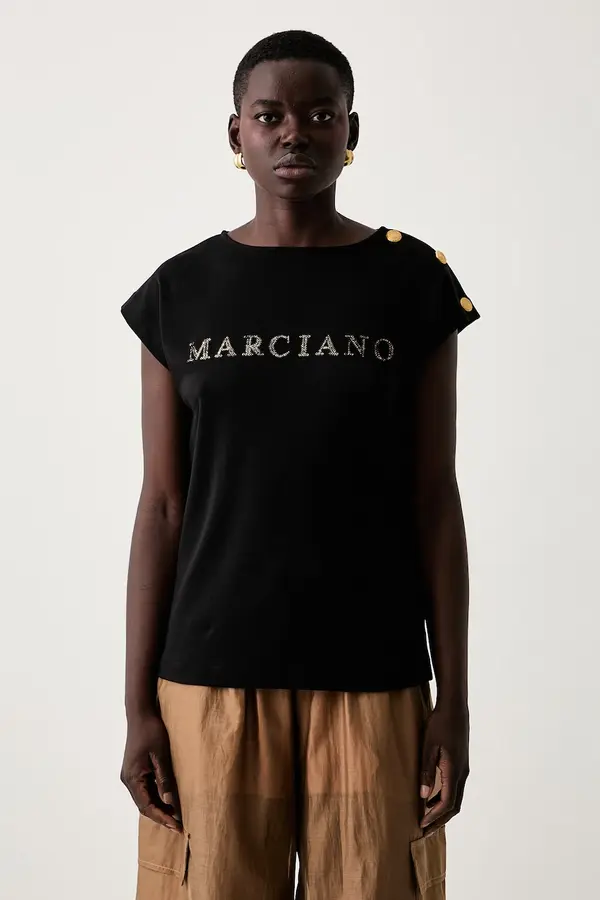 Marciano by Guess Marciano by Guess majica za žene od pamuka NEW LYRIS