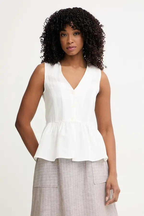 Marella Marella bluza košulja ženska s lanom Emme by Marella