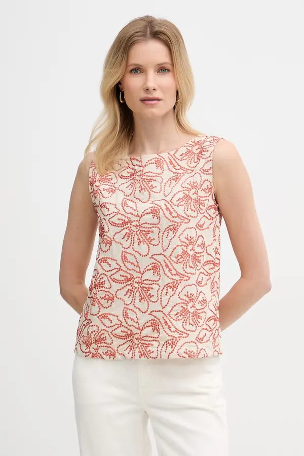 Marella Marella bluza s naramenicama za žene s pamukom Emme by Marella
