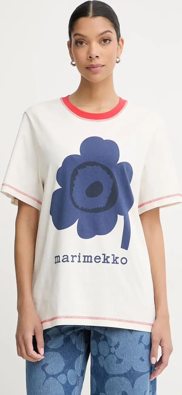 Marimekko Marimekko basic majica kratkih rukava ženska pamučna