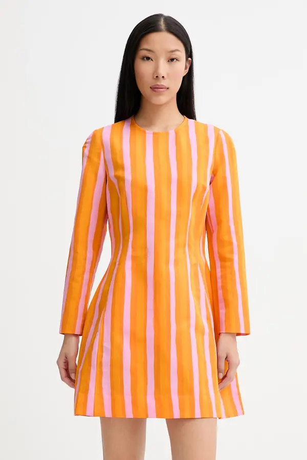 Marimekko Marimekko haljina s dodatkom lana