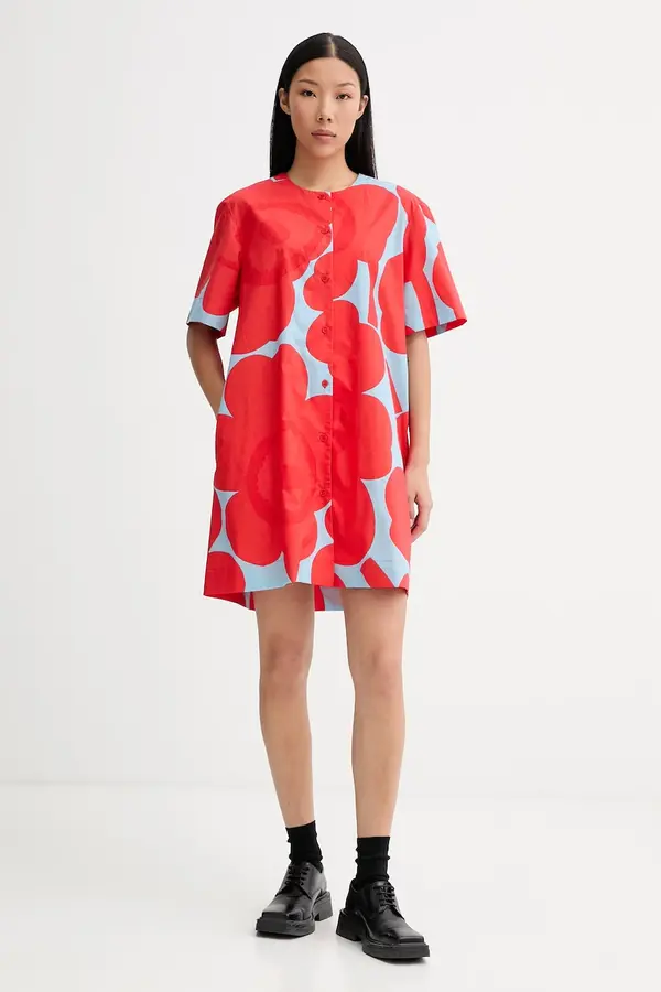 Marimekko Marimekko haljina u stilu košulje od pamuka