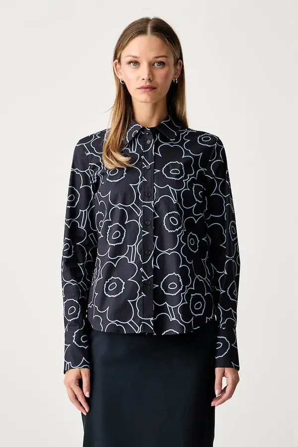 Marimekko Marimekko košulja za žene od pamuka