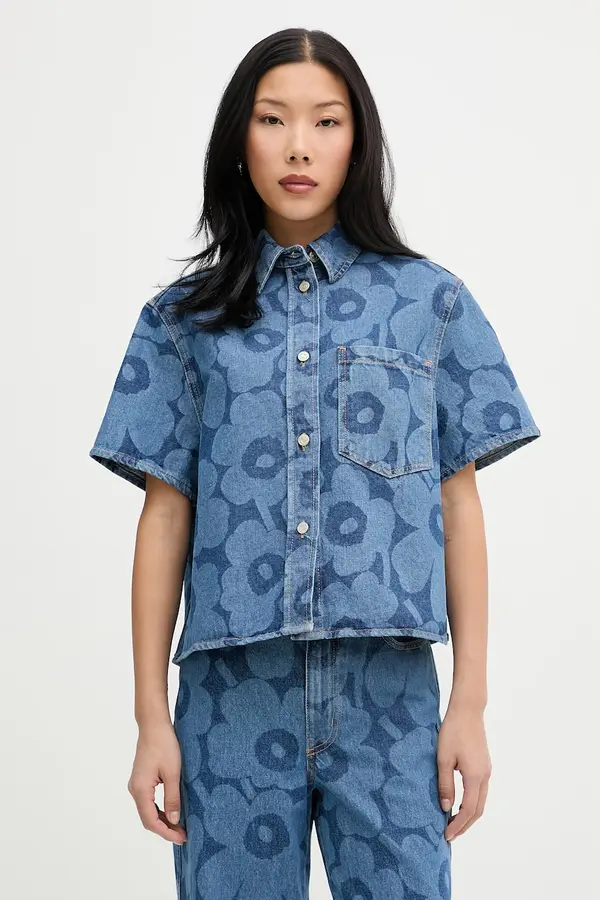 Marimekko Marimekko košulja za žene od trapera