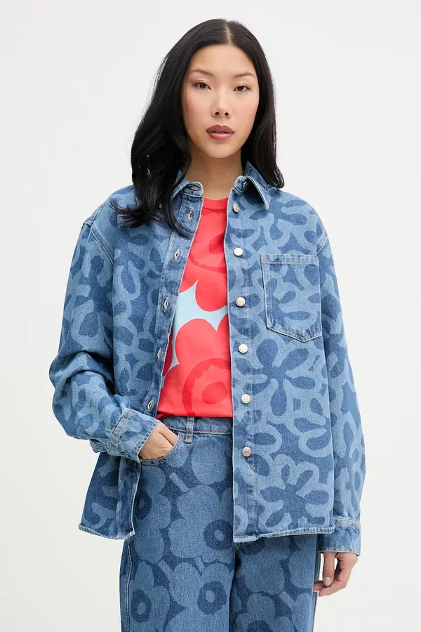 Marimekko Marimekko košulja ženska od pamuka