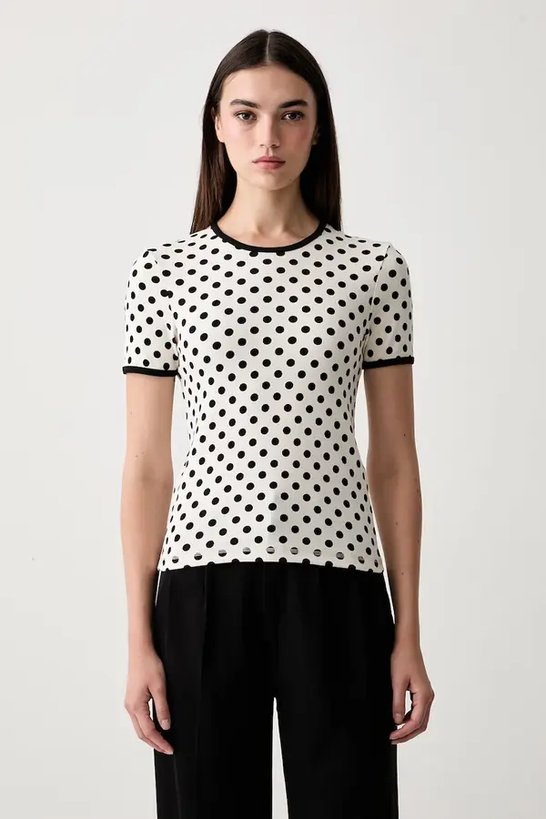 Marimekko Marimekko majica za žene od pamuka s elastanom