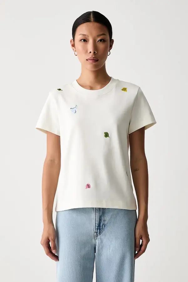 Marimekko Marimekko majica za žene od pamuka s elastanom