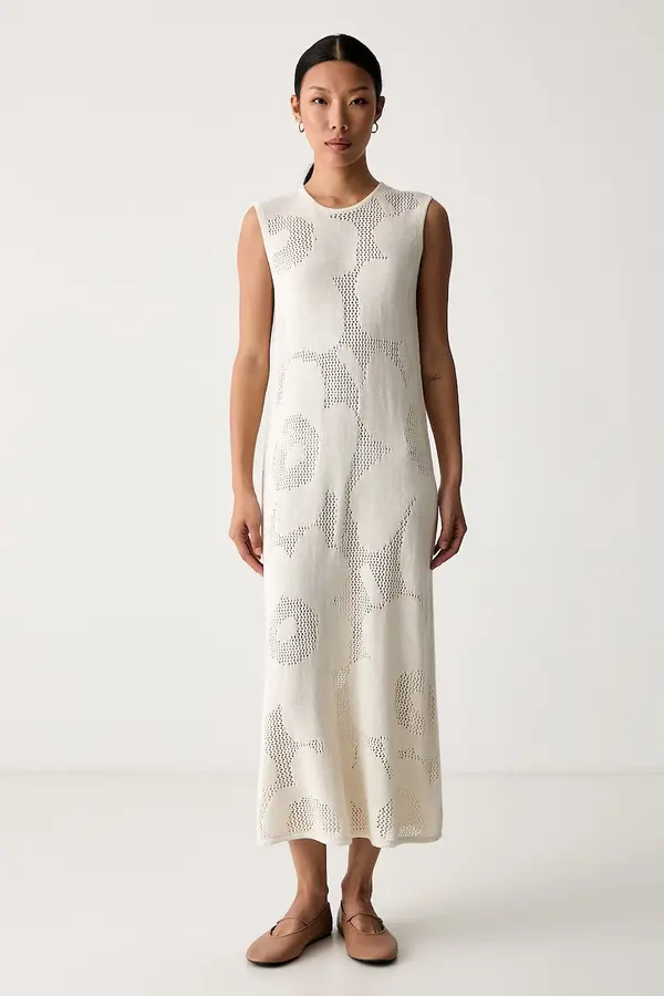 Marimekko Marimekko pletena haljina od lana