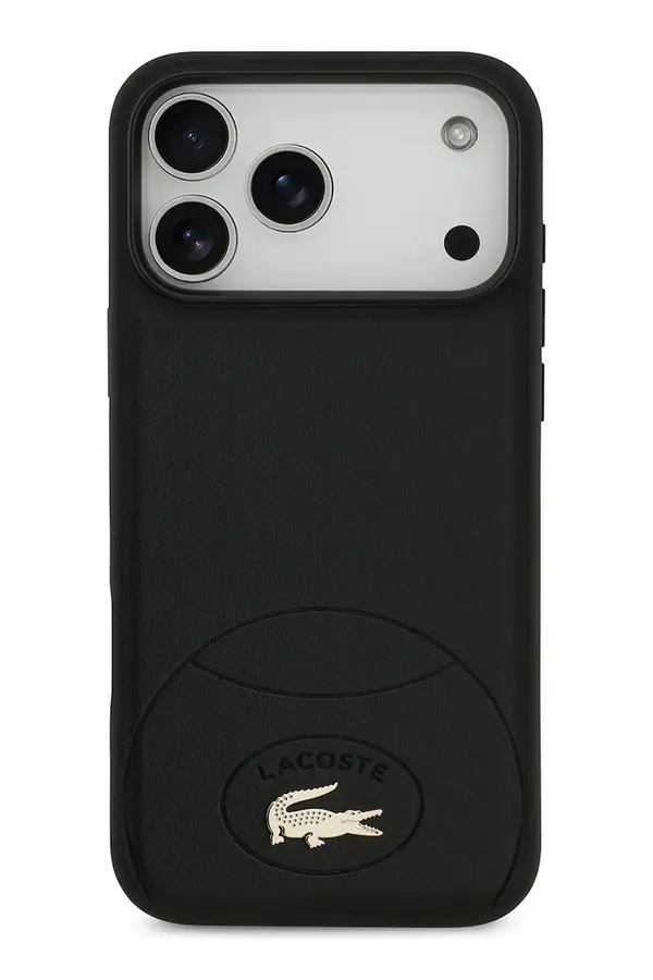 Lacoste Maskica za telefon s ugrađenim magnetskim prstenom Lacoste MagSafe iPhone 17 Pro Max