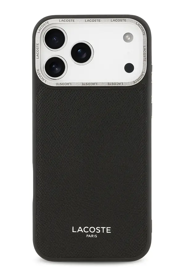 Lacoste Maskica za telefon s ugrađenim magnetskim prstenom Lacoste MagSafe iPhone 17 Pro Max