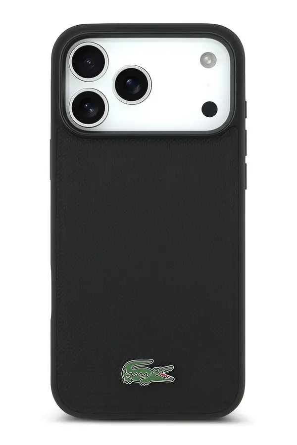 Lacoste Maskica za telefon s ugrađenim magnetskim prstenom Lacoste MagSafe iPhone 17 Pro Max