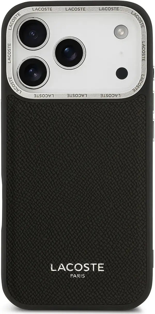 Lacoste Maskica za telefon s ugrađenim magnetskim prstenom Lacoste MagSafe iPhone 17 Pro