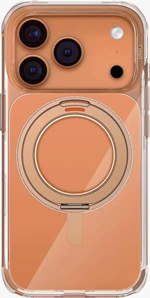 UNIQ Maskica za telefon s ugrađenim magnetskim prstenom UNIQ iPhone 17 Pro