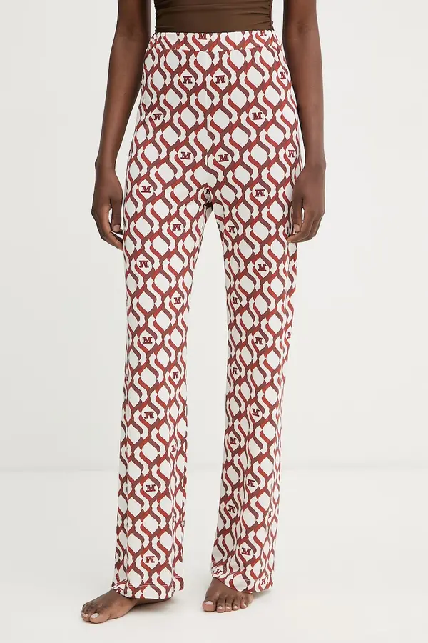 Max Mara Beachwear Max Mara Beachwear hlače za žene od viskoze ABATE