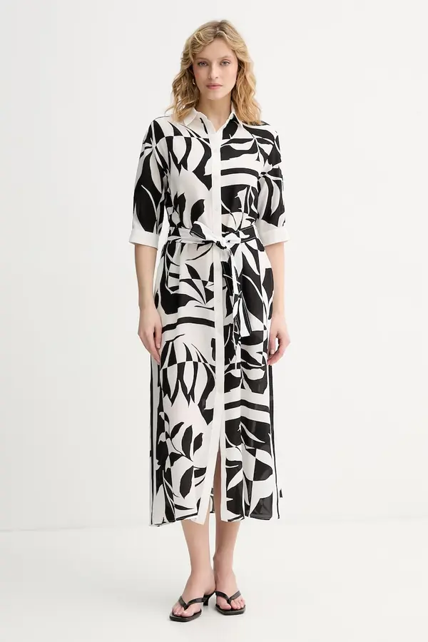 Max Mara Beachwear Max Mara Beachwear ljetna haljina od svile ANGIO