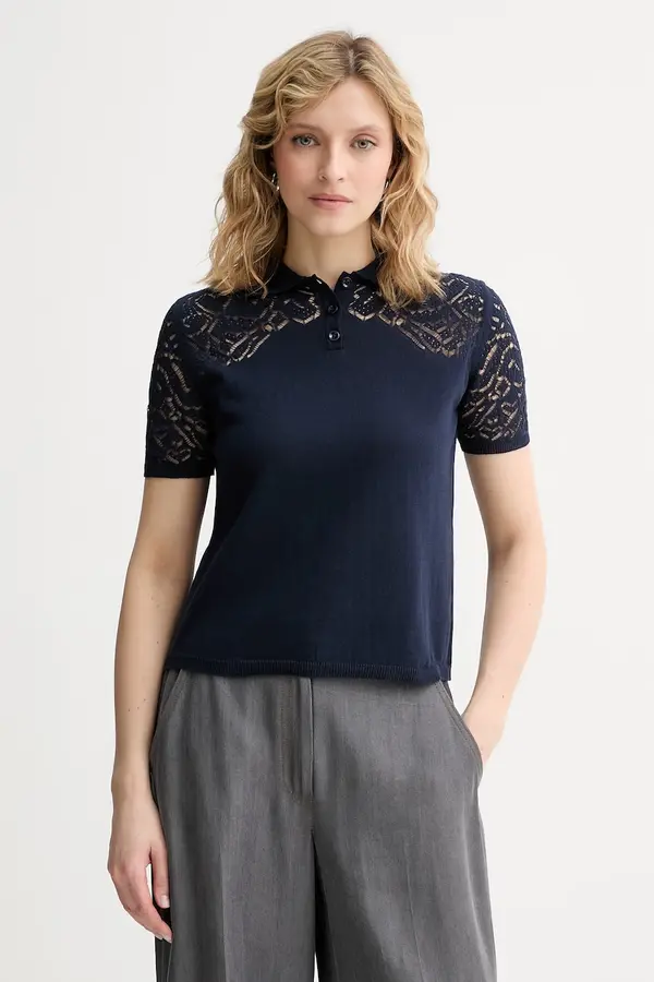 Max&Co. Max&Co. polo ženske od pamuka MCOLONZA