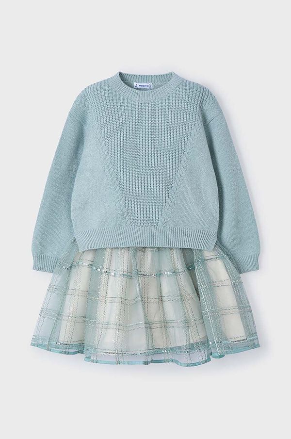 Mayoral Mayoral boja: tirkizna, mini, širi se prema dolje, 4912