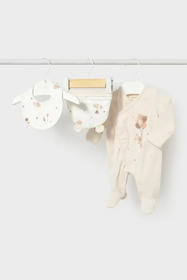 Mayoral Newborn Mayoral Newborn kombinezon za bebe od pamuka s elastanom