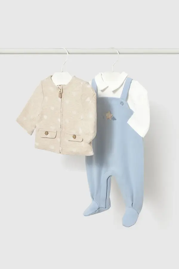 Mayoral Newborn Mayoral Newborn komplet trenirka za bebe od pamuka