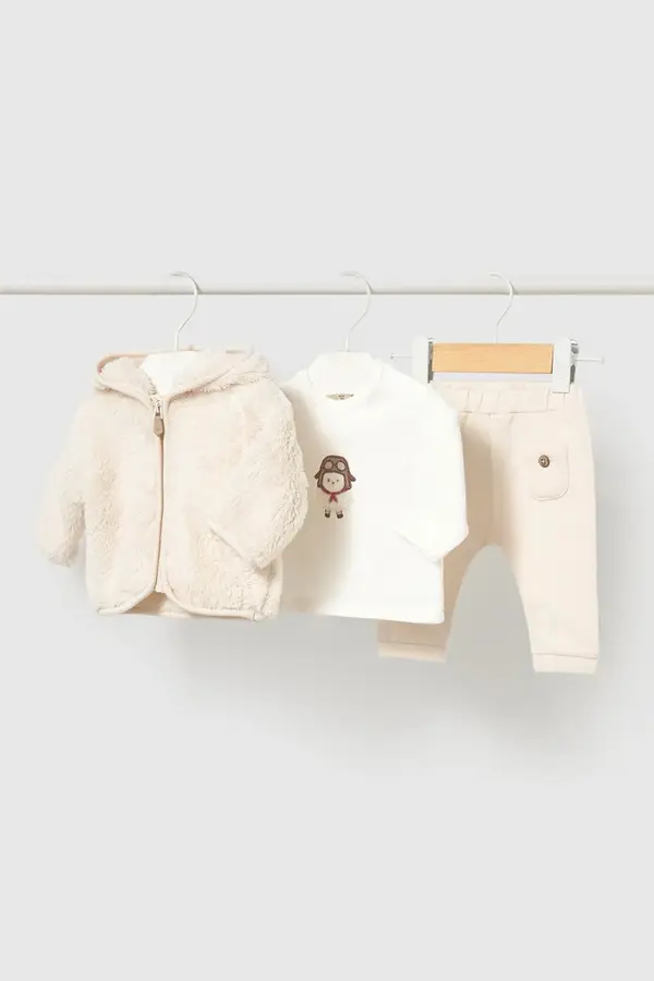 Mayoral Newborn Mayoral Newborn komplet trenirka za bebe s pamukom