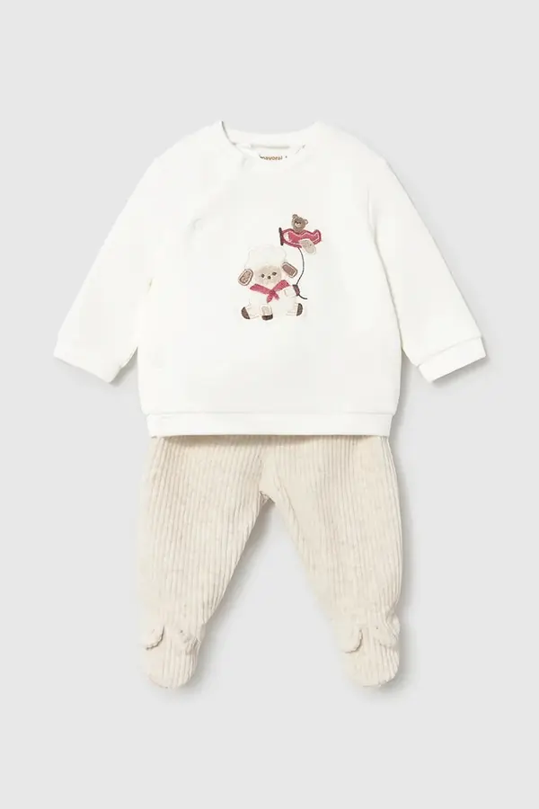 Mayoral Newborn Mayoral Newborn komplet trenirka za bebe s pamukom