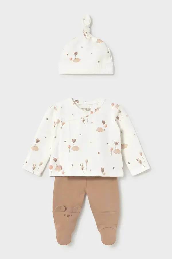 Mayoral Newborn Mayoral Newborn komplet za bebe od pamuka s elastanom