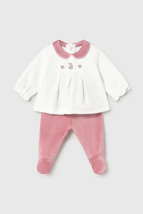 Mayoral Newborn Mayoral Newborn komplet za bebe od velura