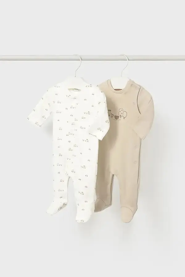 Mayoral Newborn Mayoral Newborn Pamučni kombinezoni za bebe Mayoral Newborn 2-pack