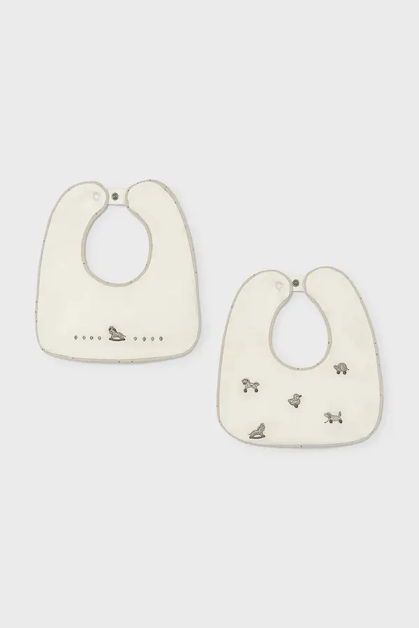 Mayoral Newborn Mayoral Newborn podbradnik za djecu pamučni 2-pack