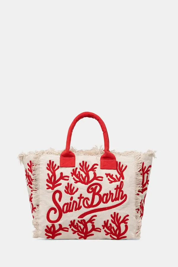 MC2 Saint Barth MC2 Saint Barth tote torba za žene pamučna