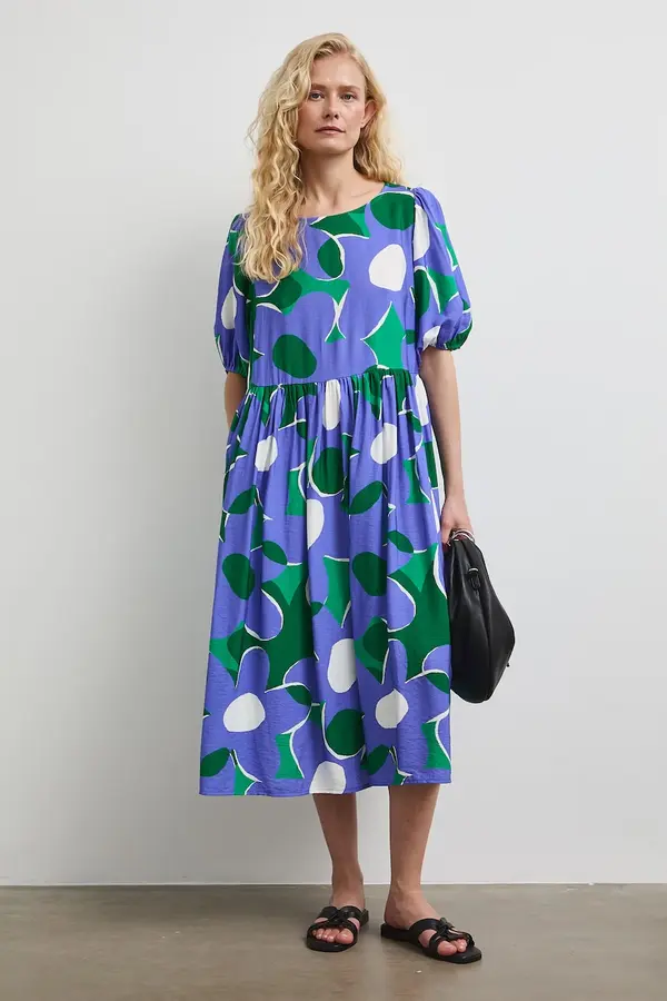 Medicine Medicine haljina oversize s viskozom