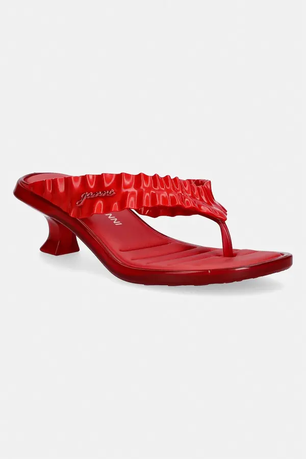 Melissa Melissa japanke za žene THONG KITTEN HEEL + GANNI AD