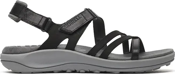 Merrell Merrell sandale s otvorenom petom za žene od kože HARBOR BACKSTRAP