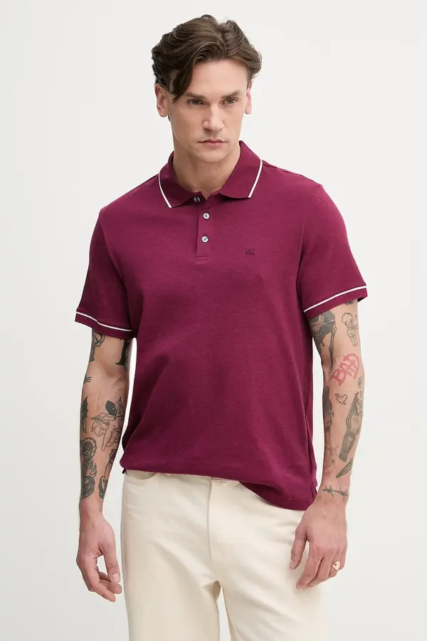 Michael Kors Michael Kors polo za muškarce od pamuka