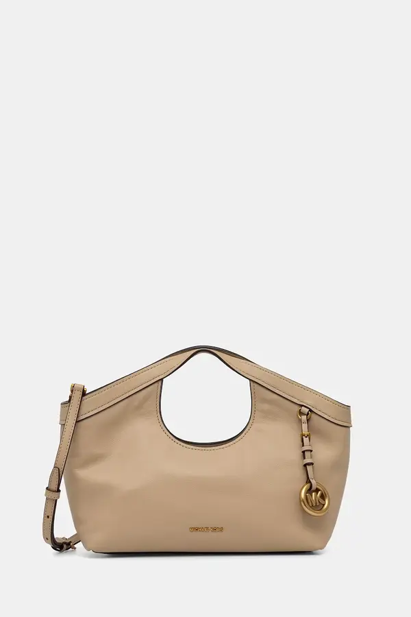 MICHAEL Michael Kors MICHAEL Michael Kors crossbody torba za žene kožna Haddie