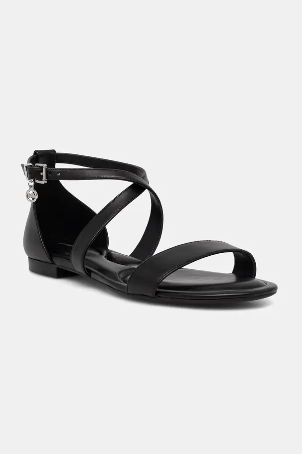 MICHAEL Michael Kors MICHAEL Michael Kors sandale s niskim potplatom za žene od kože Alexa Flex Flat Sandal