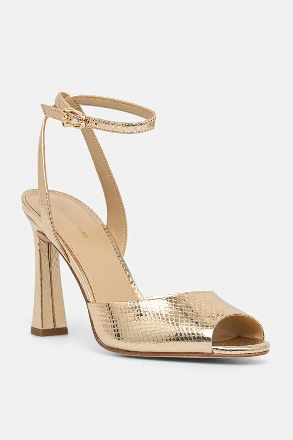 MICHAEL Michael Kors MICHAEL Michael Kors sandale s visokom potpeticom kožne Rosie High Sandal