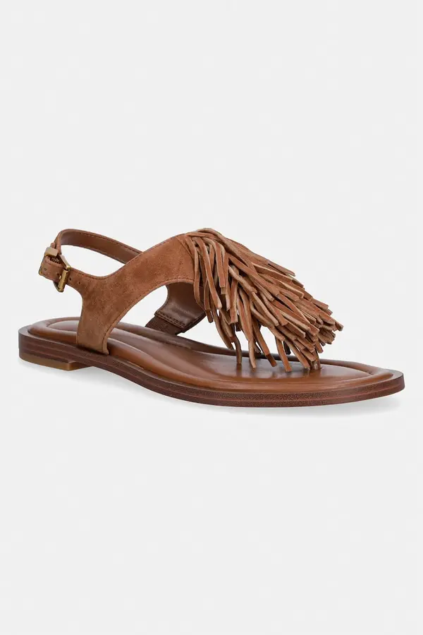 MICHAEL Michael Kors MICHAEL Michael Kors sandale za žene od brušene kože Indra Thong Sandal