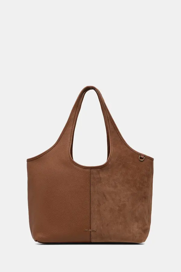 MICHAEL Michael Kors MICHAEL Michael Kors tote torba za žene kožna Henly
