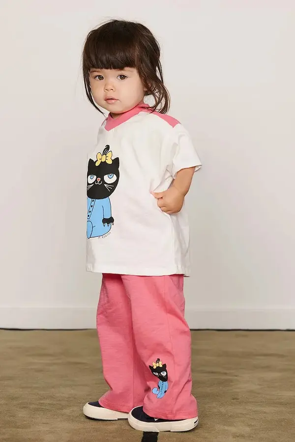 Mini Rodini Mini Rodini komplet za djecu od pamuka Cat