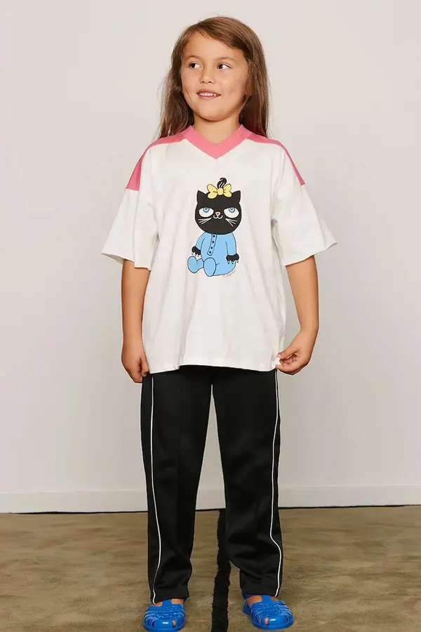 Mini Rodini Mini Rodini majica za djecu od pamuka Cat