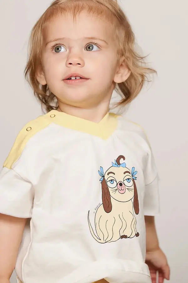 Mini Rodini Mini Rodini majica za djecu od pamuka Dog