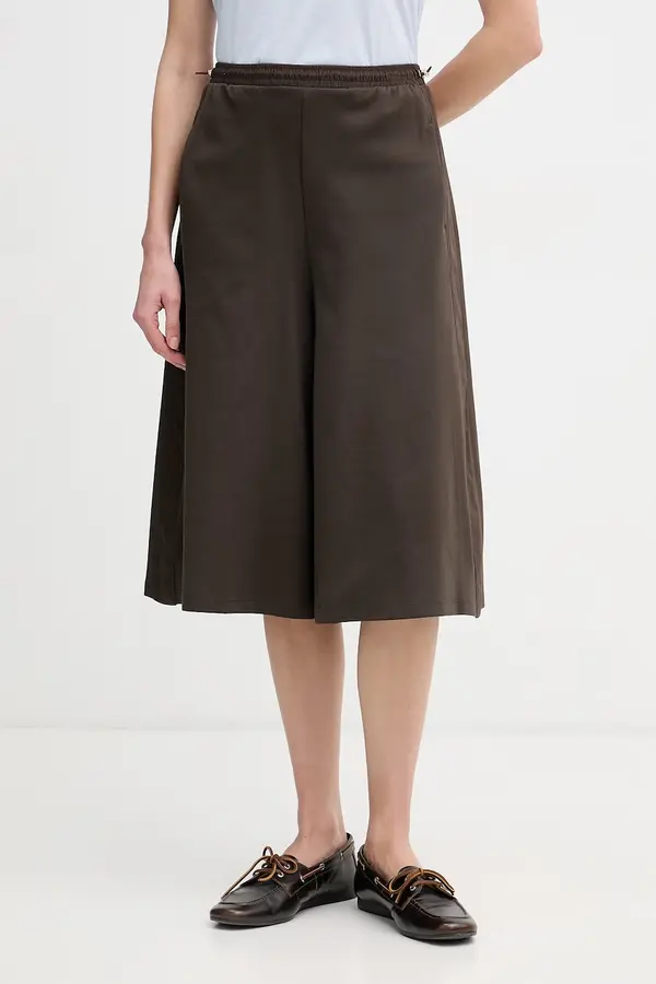 MM by Max Mara MM by Max Mara bermude za žene s pamukom PIOMBO