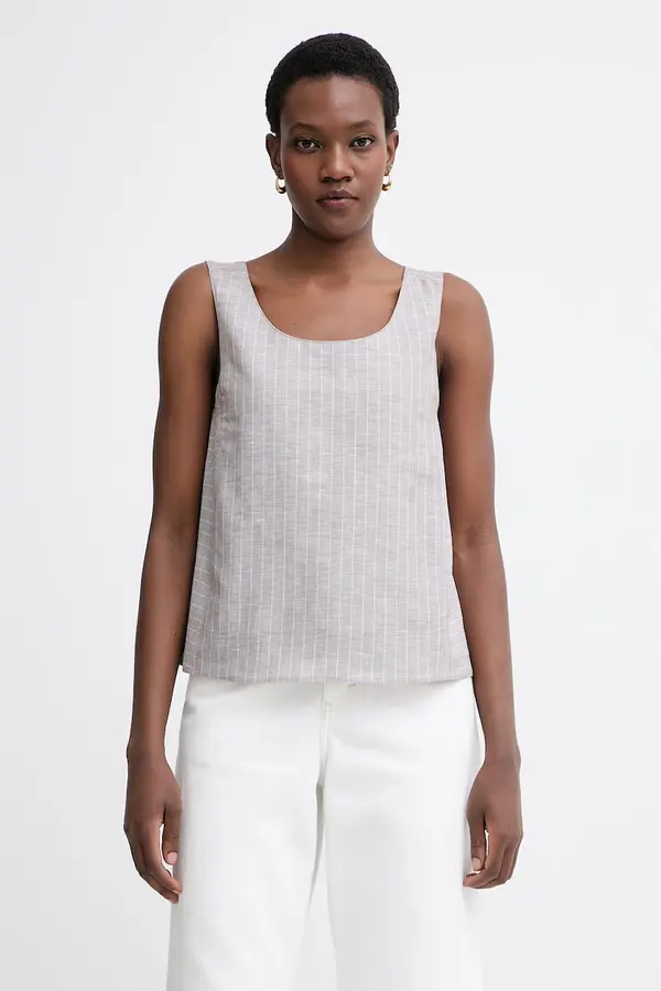 MM by Max Mara MM by Max Mara bluza ženska lanena CALIGA