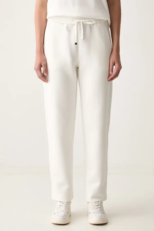 MM by Max Mara MM by Max Mara donji dio trenirke za žene s pamukom MMLZINNIA