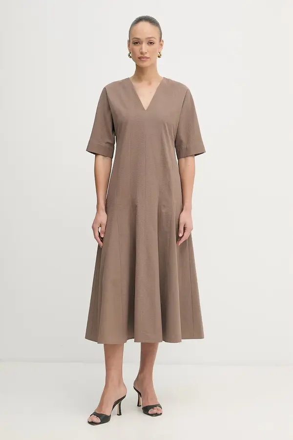 MM by Max Mara MM by Max Mara haljina A-kroja od pamuka PANINO