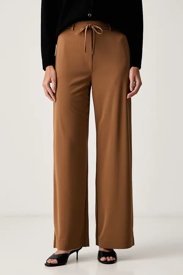 MM by Max Mara MM by Max Mara ravne ženske hlače MMLEDOTTO