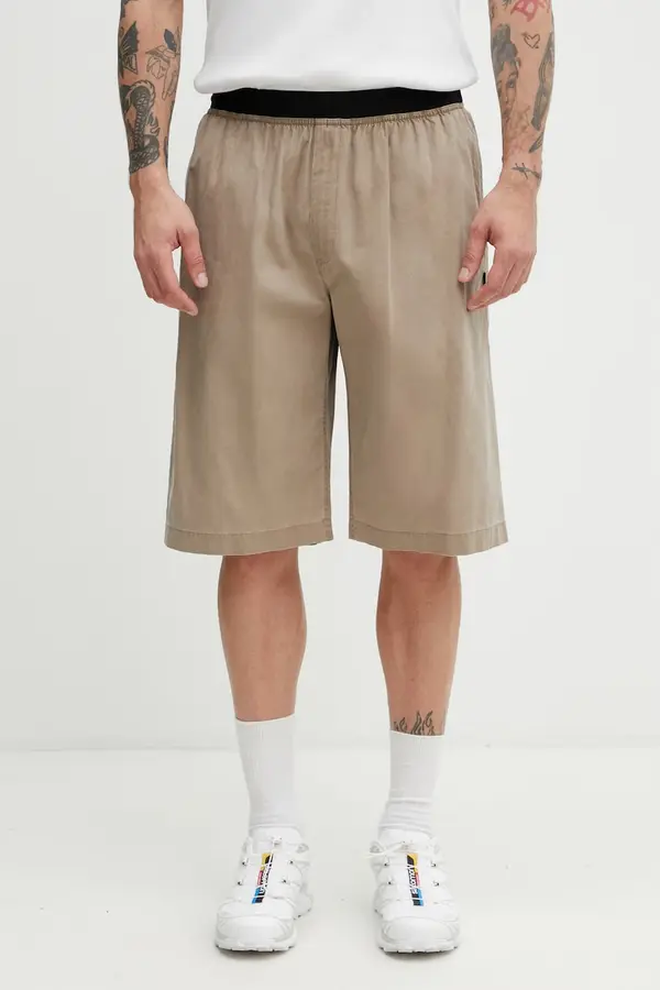 MM6 Maison Margiela MM6 Maison Margiela bermude za muškarce od pamuka